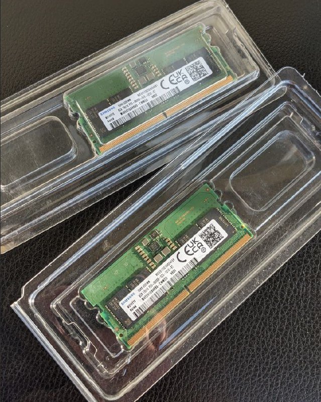 Оперативная память Samsung DDR5 SODIMM 8GB, 2шт