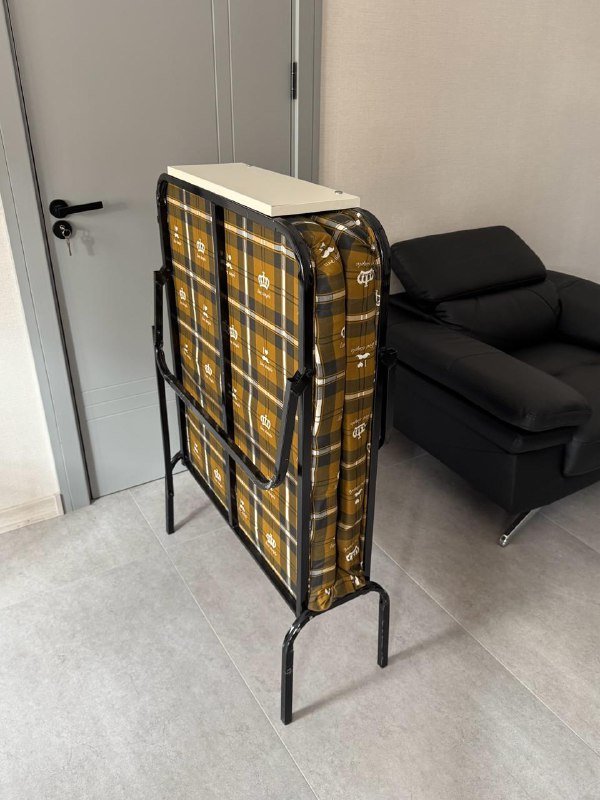 Раскладушка с матрасом 190х75 см 2