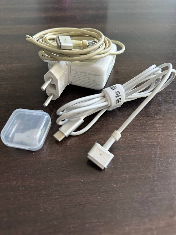Зарядное устройство Apple MagSafe 2, кабель USB-C, переходник type-c