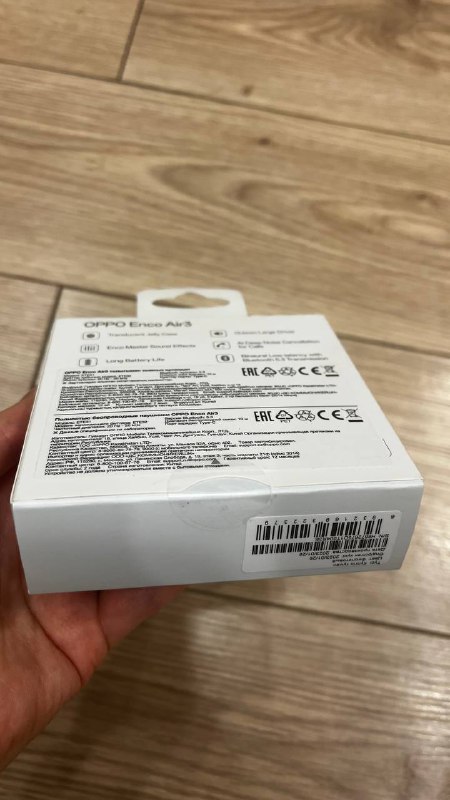 Наушники OPPO Enco Air3 фиолетовые новые 2