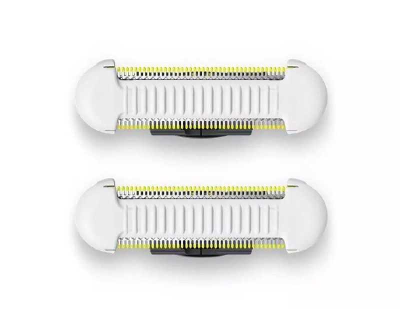 Две сменные насадки-лезвия на триммеры Philips Oneblade