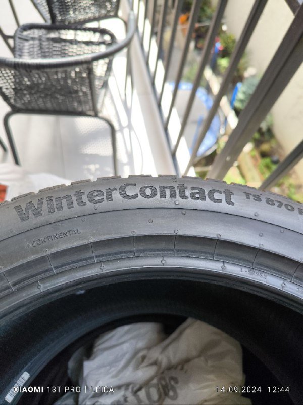 Зимний комплект разноширокий Continental 245/45/18 и 275/40/18 7