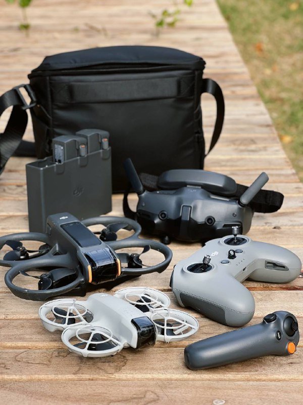 DJI fpv дроны Avata 2 Fly More Combo, DJI Neo и пульт Remote Controller 3