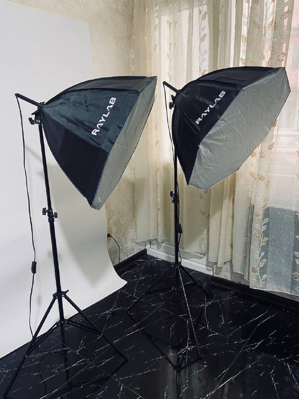 Комплект постоянного света RayLab софтбоксы с лампами
