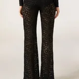 Брюки клеш с кружевом Calzedonia 3