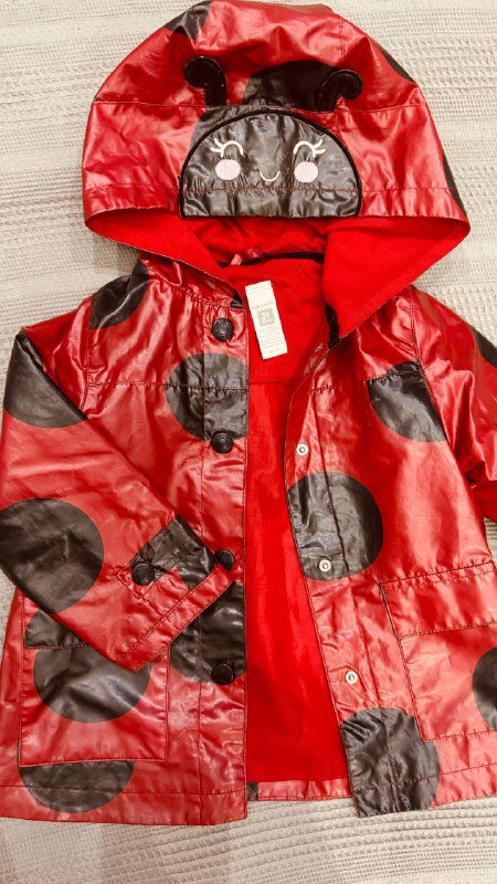 Курточка мембранная, дождевик Carter’s, резиновые сапожки 4