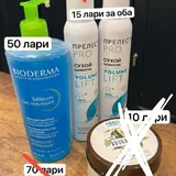Гель Bioderma и сухой шампунь Прелесть Pro 1