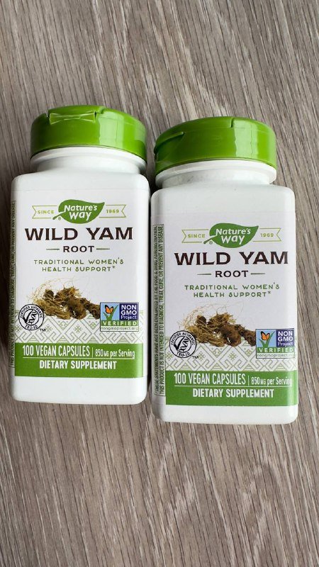 Дикий ямс в капсулах Nature's Way