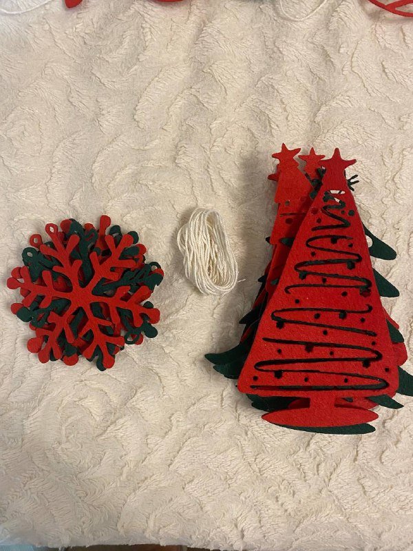 Новогодние рождественские украшения игрушки 10