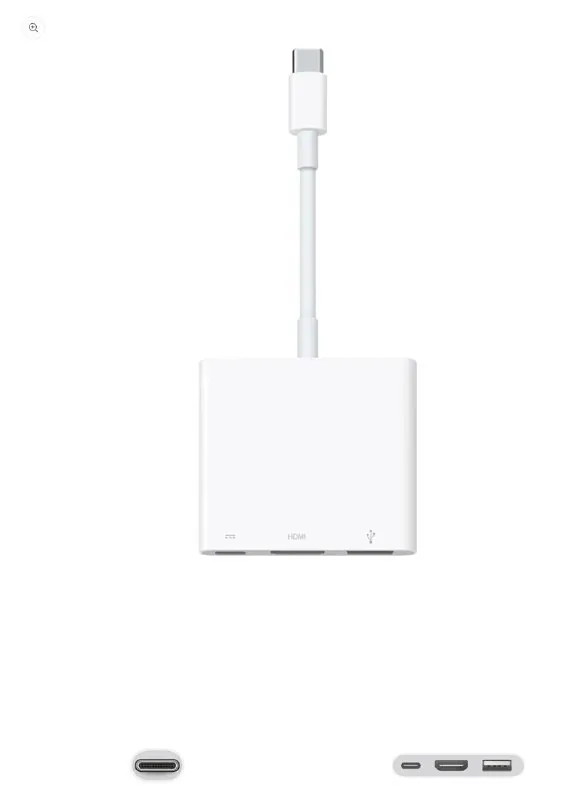 Apple USB-C Digital AV Multiport адаптер