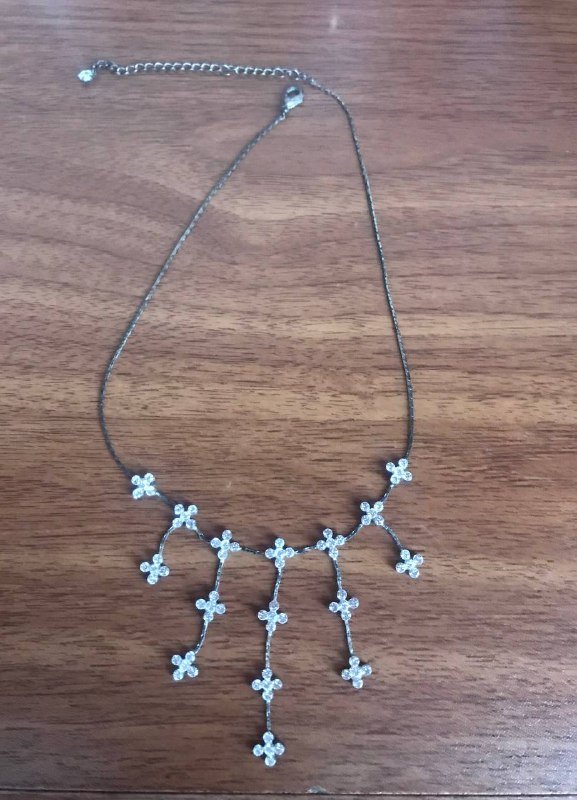 Серьги, 3 колье, браслет 4