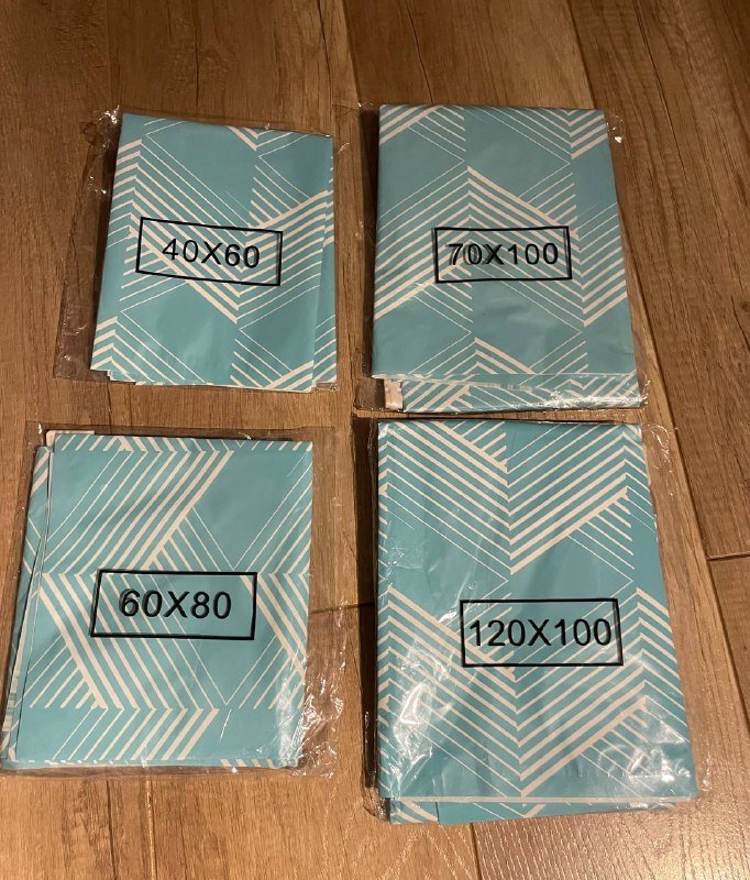 Вакуумные пакеты синий белый, фиолетовый белый