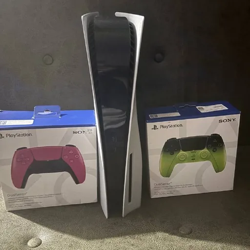 PS5 версия с дисководом, 2 геймпада