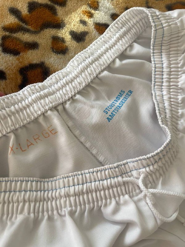 Летние штаны белые на L XL 4