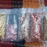 Блестки для рукоделия, стеклокрошка, декоративная лента 2