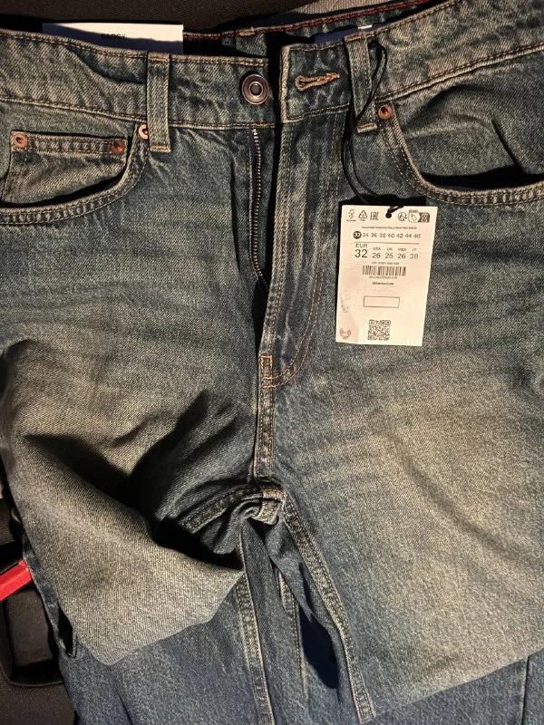 Новые женские джинсы Bershka, размер 32 1