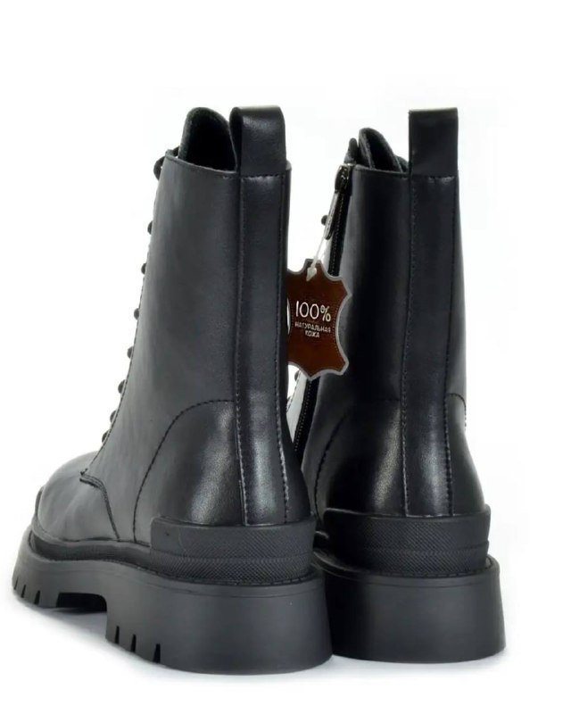 Ботинки сапоги полусапоги женские размер 37 натуральная кожа 3