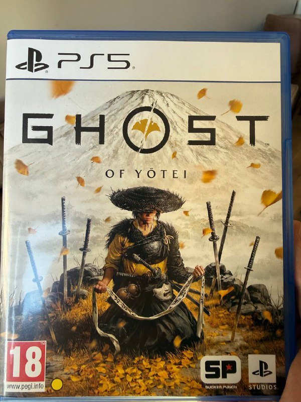 Игра Ghost of Yotei на диске для ps5