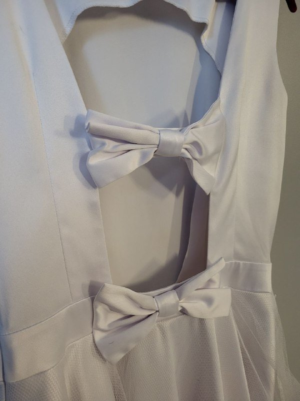Белое платье, Кремовое платье, р.44 9