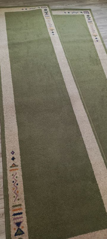 2 ковра одинаковой расцветки 80x300 см