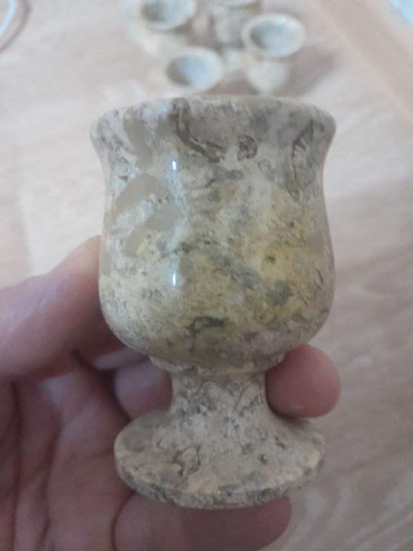 Стаканы рюмки из натурального камня 2