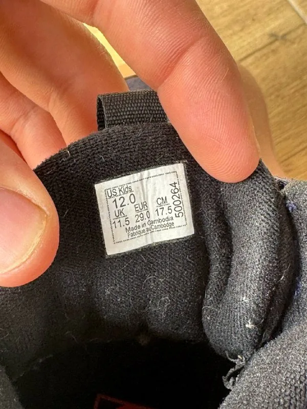 Детские ботинки Vans 1