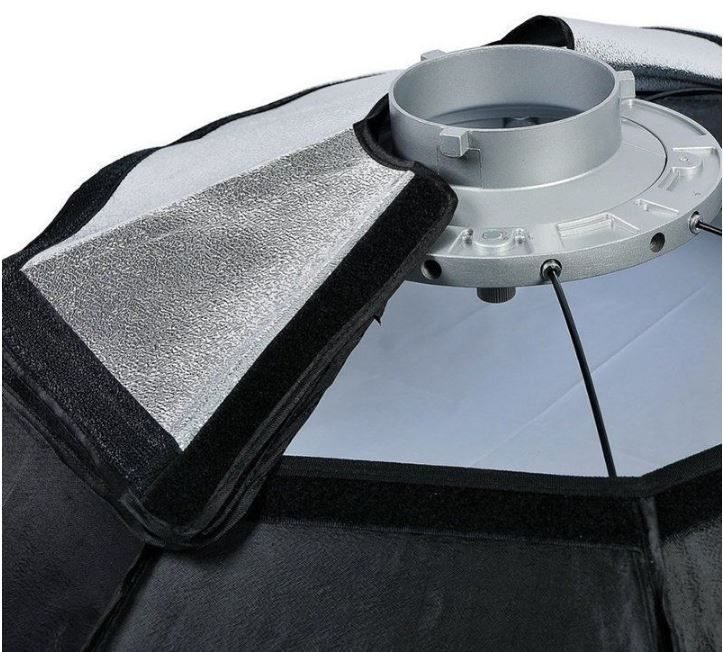 Зеркало Гизелла, Монитор LG 27MP400-B, Софтбокс Godox SB-FW140, Моноблок Godox QT400IIIM, Стойка GreenBean C-Stand, Камера Canon 90d, Кронштейны крепления фона