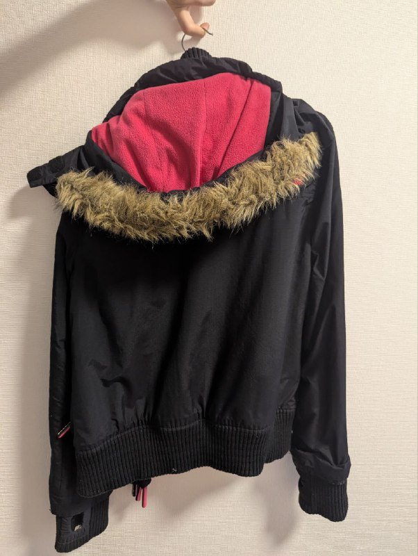 Куртка superdry professional размер L теплая с капюшоном 3