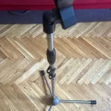 Ретро стойка для микрофона с держателем-прищепкой 3