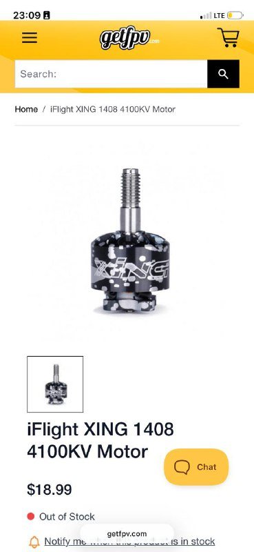 Батарея Adrenaline 120c, контроллер T-MOTORHOBBY MINI F45A, мотор iFlight XING 1408, зарядник GTPower td610 2