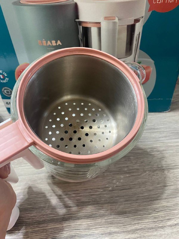 Пароварка-блендер Beaba Babycook Neo стеклянная чаша 5