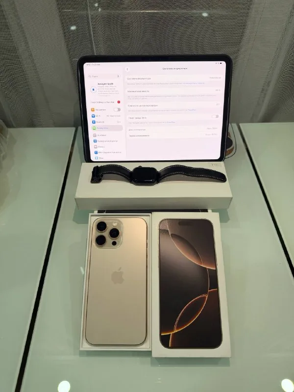 iPad Pro 11 M4, iPhone 16 Pro Max, Apple Watch 8