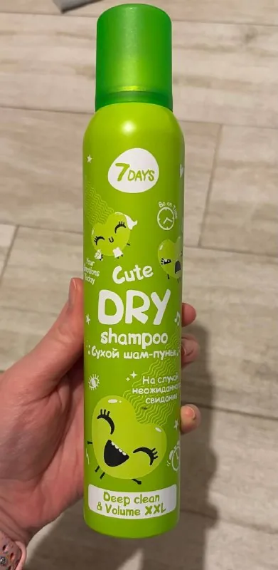 Сухой шампунь 7DAYS Cute DRY Shampoo
