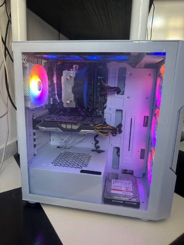 Игровой ПК с GTX 1060 6GB, RYZEN 5 2600, 16 ГБ ОЗУ