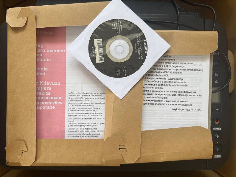 кофемашина Delonghi, МФУ Canon, подставки-вентиляторы, термонаклейки 4