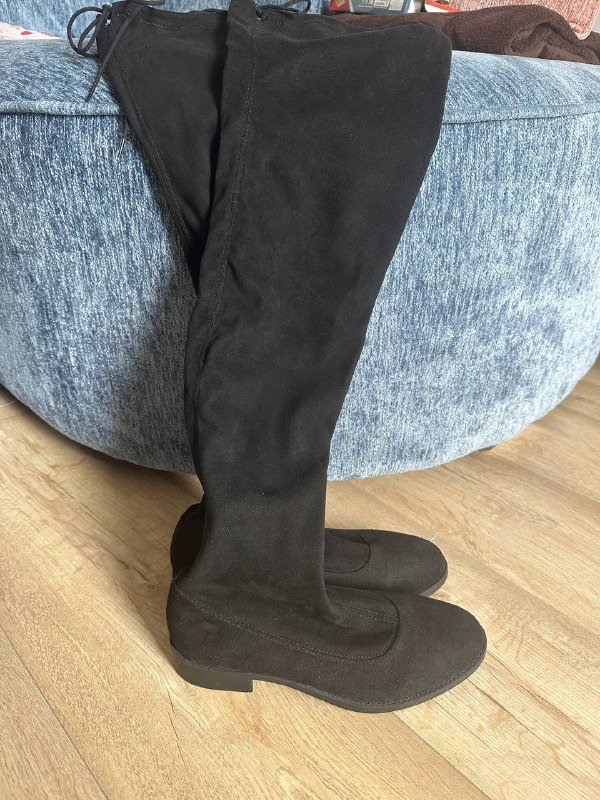 Новые высокие ботинки размер 37-38 2