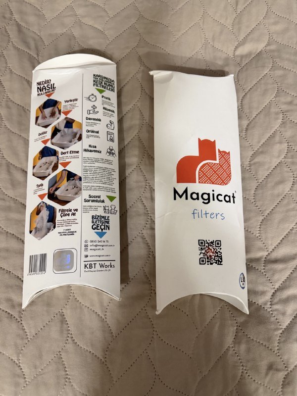 Одноразовые сеточки фильтры для кошачьего туалета 2 пачки