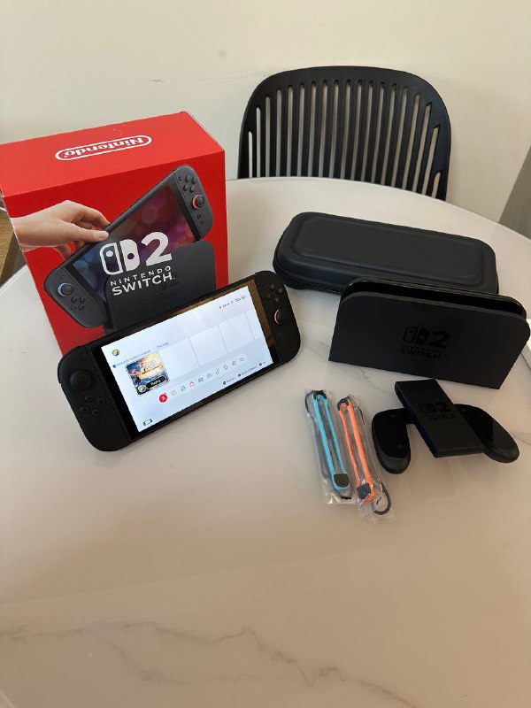 Nintendo Switch 2, чехол, защитные стекла, игра