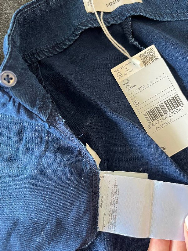 Ремень Mango из натуральной кожи, Юбка Mango из лиоцелла 7