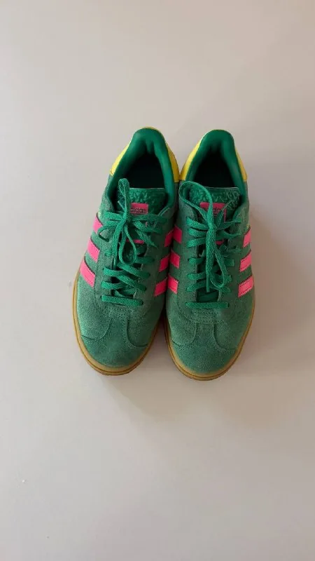 Кеды adidas Gazelle на высокой подошве 1