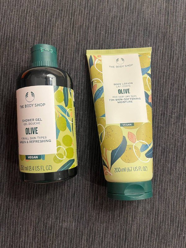 Гель для душа и лосьон для тела Body Shop