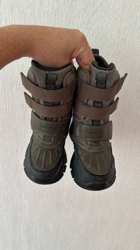 Детские зимние непромокаемые сапоги Geox размер 28 2