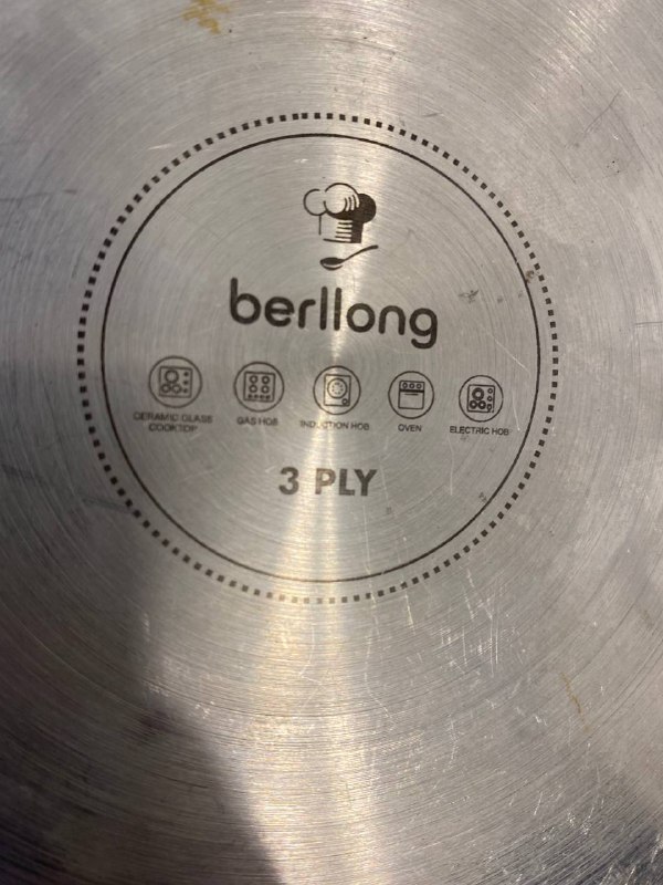 Кастрюля Berllong с крышкой 3 PLY 2