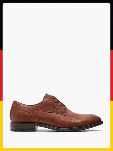 Коричневые кожаные мужские туфли AM Shoe Company размер 43 3