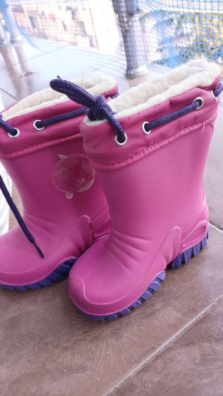 Детские сапожки размер 22 2
