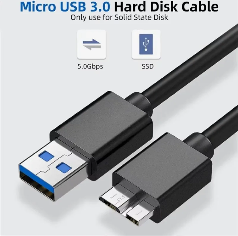 Кабель USB Type-A — Micro USB 3.0