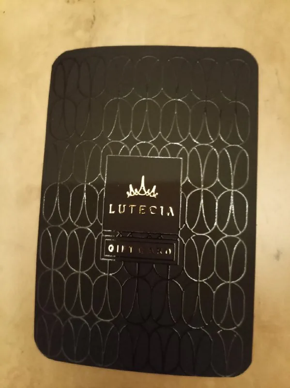Сертификат Lutecia