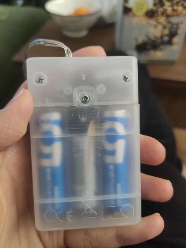 Беспроводные гирлянды на батарейках тёплый свет 4