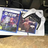 PlayStation 5, 2 games, controller 1