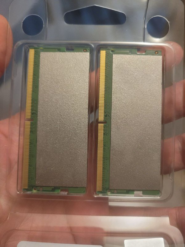 RAM DDR5 SODIMM 8GB Samsung 4800 два модуля